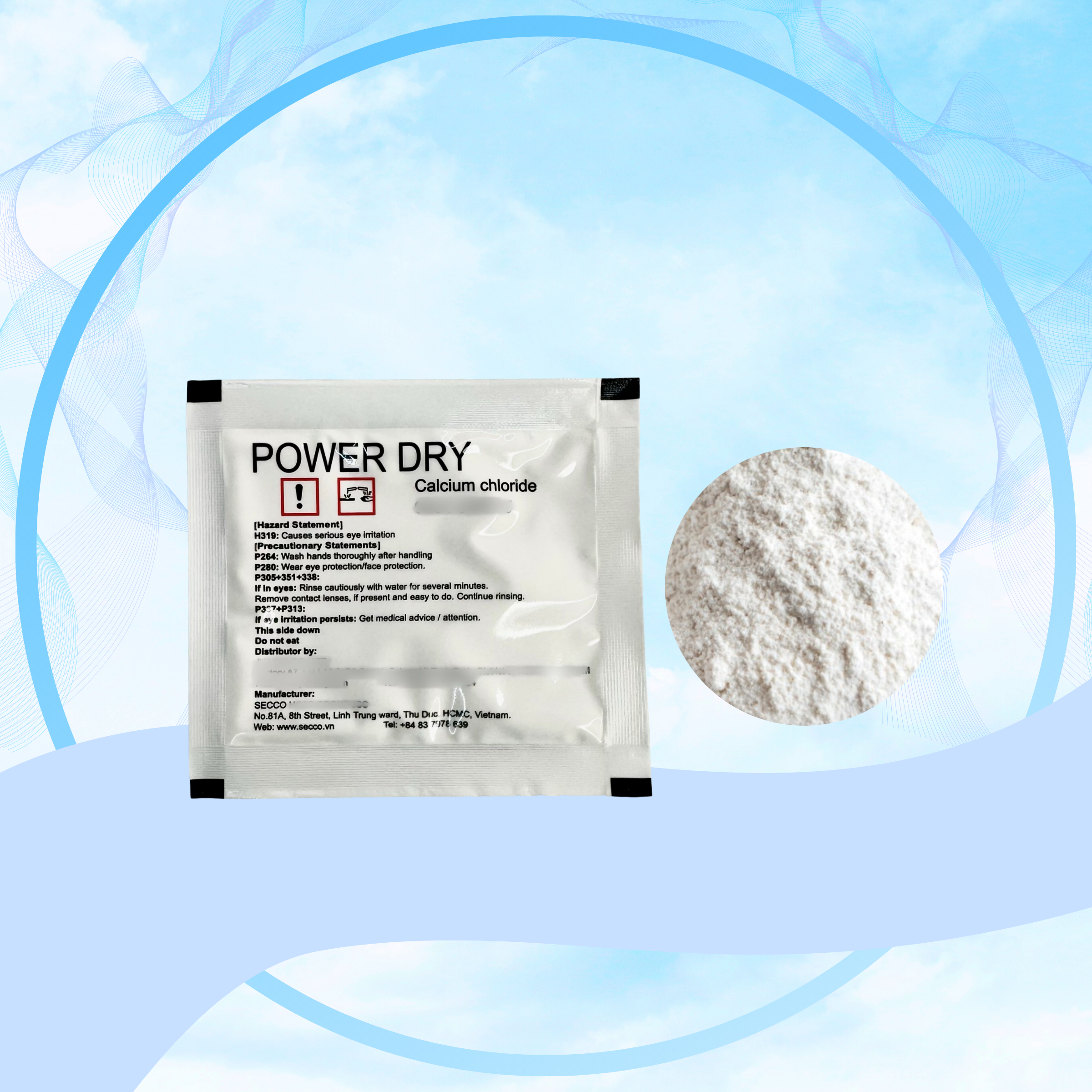 BỘT HÚT ẨM SECCO POWER DRY 20GRAM