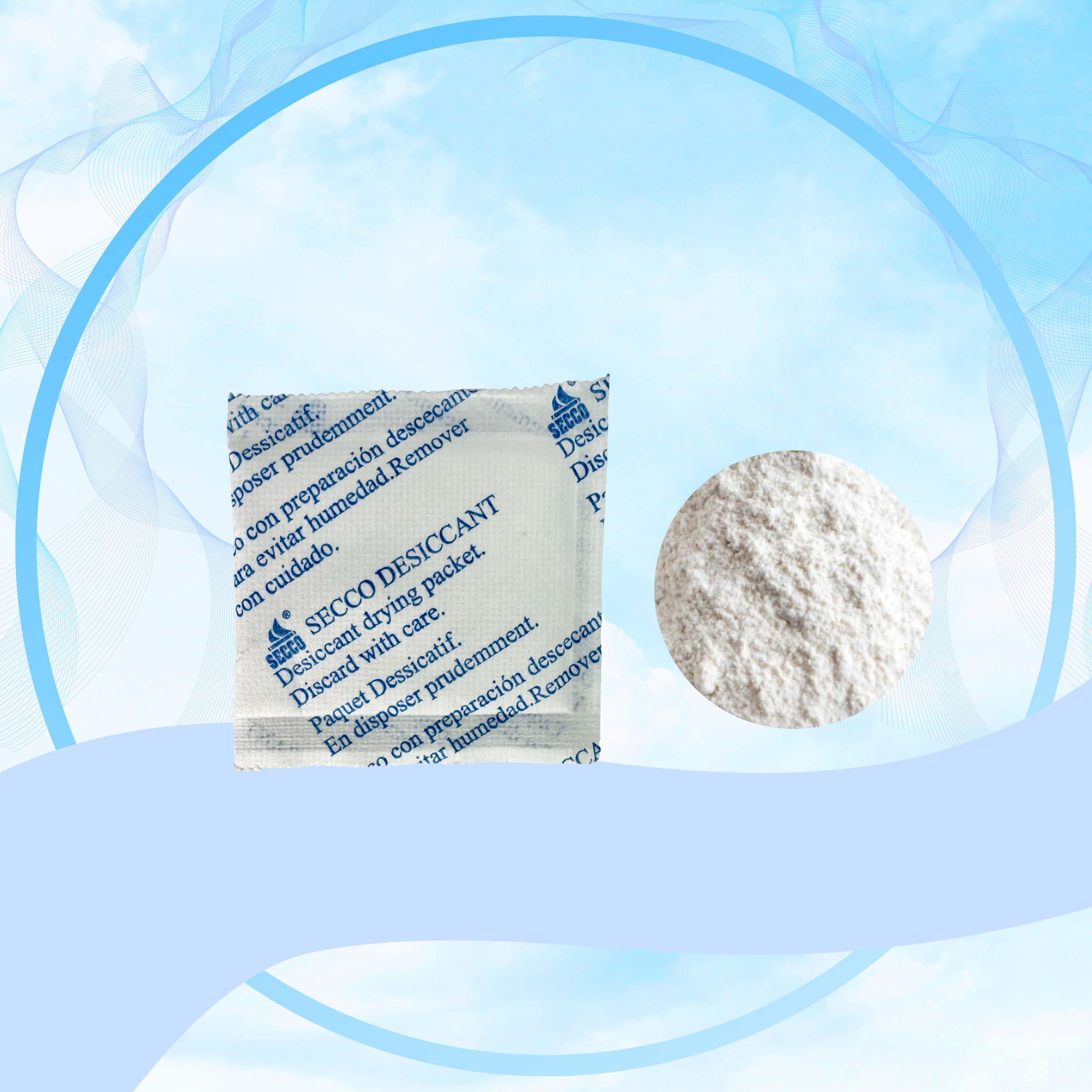 BỘT HÚT ẨM SECCO GÓI 10GRAM